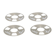 Bande magnétique à bobines métal vierge 4 bobines 40 mm gris