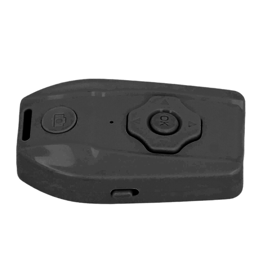 Usb Rechargeable Bluetooth Remote For Smartphones Wireless Camera Shutter Black 4631335725076