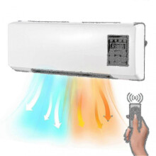 Portable Heater And Air Conditioner Combo Wall Mounted Desktop 2in1 Electric Heater Air Conditioner for Household Bedroom Heating And Cooling with Tim