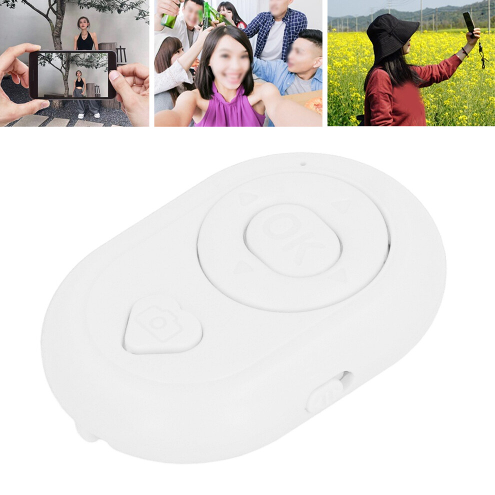 Wireless Bluetooth 4.0 Remote Shutter Camera Control 80Mah White 6931335729332