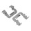 Brake Pad Fitting Clip BPF1776A for Vauxhall Insignia 2008-2015 Front 5