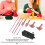 Sentro 9cs kit d'adaptateurs de tricot léger 5