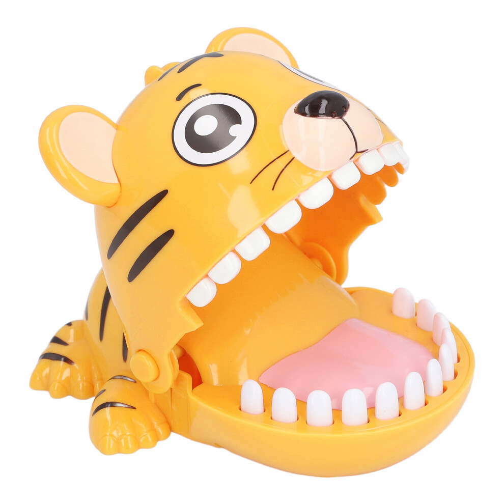 Yellow Interactive Dentist Toy: Animal With Rotating Wheel For Stress
