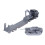 Remolque de plataforma modelo tanque gris 26.5x5/11x4.5cm 16
