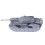 Remolque de plataforma modelo tanque gris 26.5x5/11x4.5cm 13