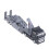 Remolque de plataforma modelo tanque gris 26.5x5/11x4.5cm 8
