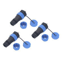SP21 2-Pin Aviation-Stecker IP68 3mm 30A AC500V