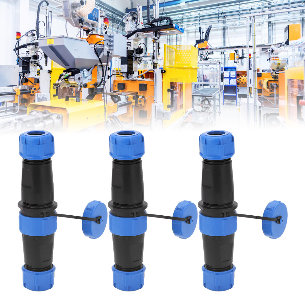 2Pin Ip68 Rated Aviation Connector Ac500v 30A Pack Of 3 - Easy Installation 7621335738838
