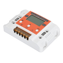 Controlador de carga solar 12V-24V 30A con pantalla LCD USB