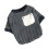Camicia a righe per cane in cotone - Taglia M, Blu/Bianco 1