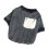 Camicia a righe per cane in cotone - Taglia M, Blu/Bianco 10