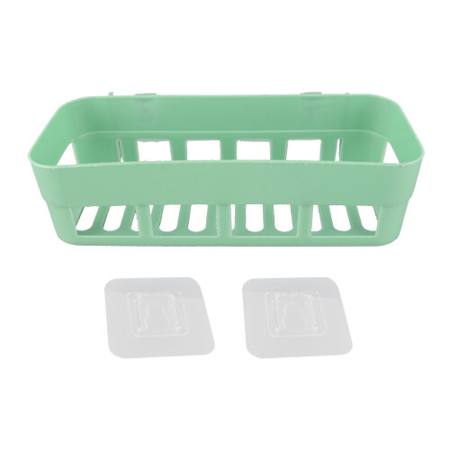 Estante flotante rectangular de plástico para baño de 450 g 1