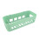 Bathroom Floating Shelves Plastic Wall Mounted Storage Rack Rectangular 1