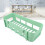 Bathroom Floating Shelves Plastic Wall Mounted Storage Rack Rectangular 4