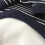 Camicia a righe per cane in cotone - Taglia M, Blu/Bianco 8