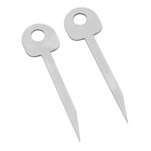 2 pezzi set di mini spessori 50 mm 0,7 mm in acciaio inox