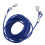 Blu Doppia Testa 6mmx5m/0.24inx16.4ft TieOut 250kg 10