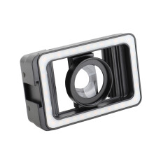 Universeller Handyklemme mit 40 LED-Fülllicht, 17 mm + 37 mm Gewinde