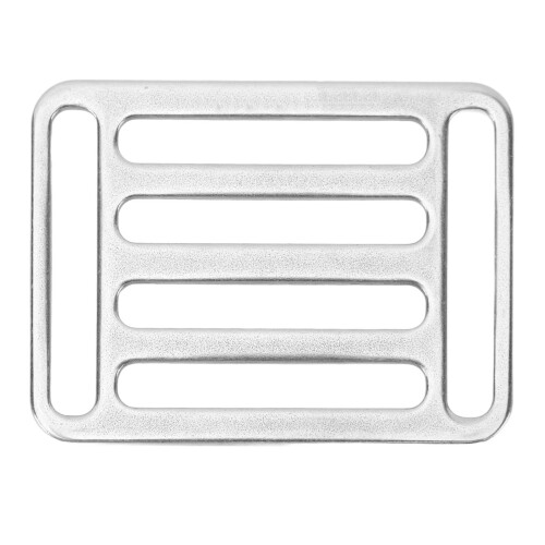 Retenedor rectangular para cinturón de buceo, acero inoxidable 316, 47 g 1