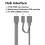 Hub 2-en-1 ARGB PWM 93x40mm, câble de 60 cm, PCB 6