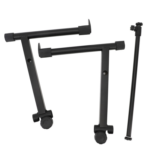 Support de clavier à deux niveaux, rack en forme de L 42-75 cm 2