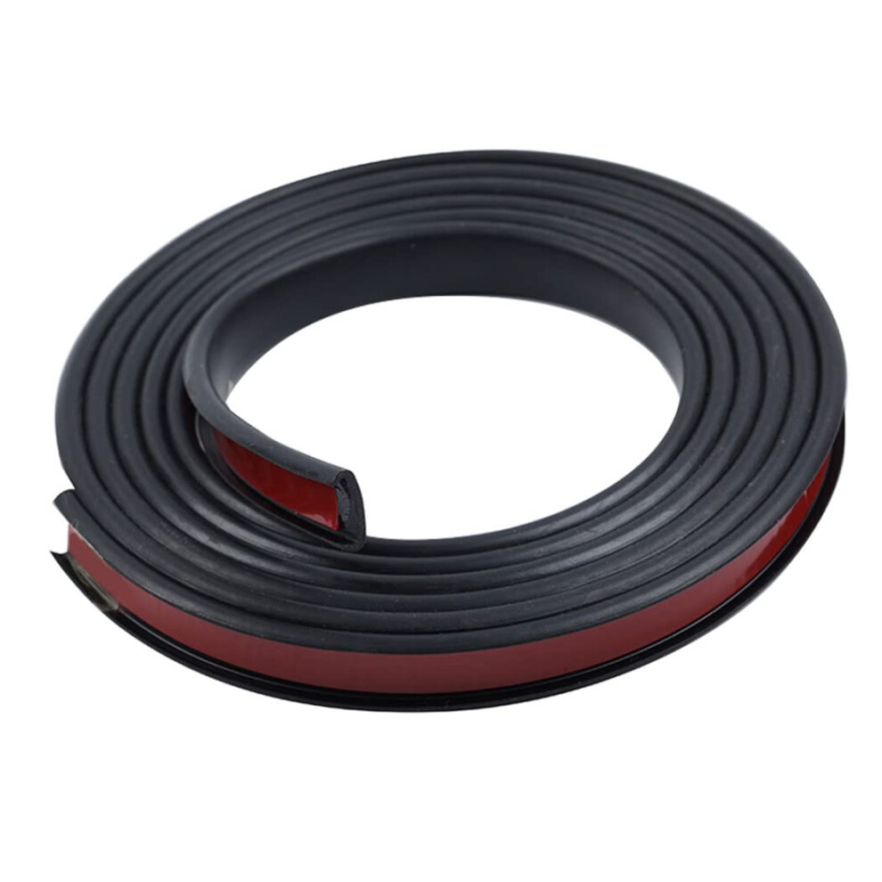 Silicone Rubber Weather Strips U-Channel Design Seal Strip For Diy Projects Shelves Crafts 2M 5M 10M Black 20M 6276012242828