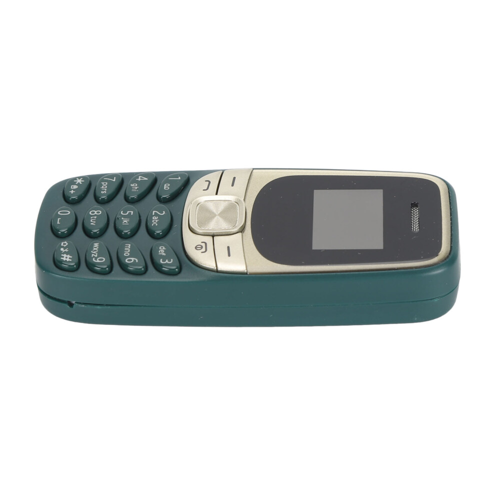 World's Smallest Dual Sim Mini Phone Bluetooth Dialer 2G Gsm Green 5001335748983