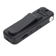 Caméra vidéo de poche 64 Go 1080p Noir 140 objectif