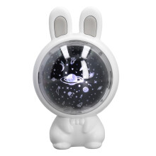 Star Rabbit Night Light Projector 96x95x156mm 5V White