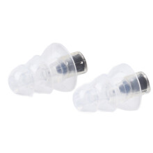 Liquid Silicone Filter Earplugs, Noise Reduction, Black, 30g