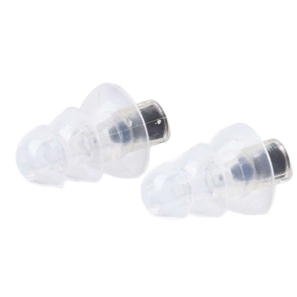 Liquid Silicone Filter Earplugs, Noise Reduction, Black, 30G 7891335750783