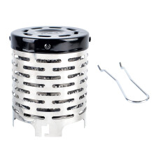 Outdoor Gas Heater Covers Stainless Steel Small Black Portable Heater Caps For Patio Use