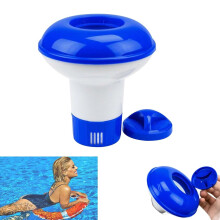 Floating Chlorine Dispenser for Pool and Spa, Adjustable Release Tablet, Hot Tub Tablet Holder, Indoor Use, Small Tablet
