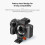 Rotatable Tripod Mount Ring for Sony A6000/A6100/A6300/A6400, Black 4
