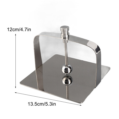 Serviettenhalter aus Edelstahl Tischständer Silber 1