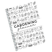 Verdickter Blumengartenplaner Plant Care Planner Illustrated Watering Schedule Garden Tool Organizer For Home Gardener