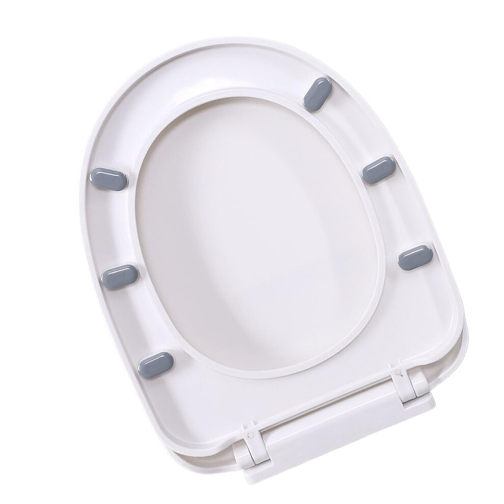 Toilet Seat Cover U-Shaped Quiet-Close Toilet Seat Lid For Home Use Fits Standard Toilets 6947110870823