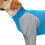 Tuta da casa per cane XL 4-zampe Blu Grigio 8