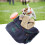 Hund Winterkleidung M Blauer Schal Polyester 11