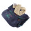 Hund Winterkleidung M Blauer Schal Polyester 7