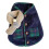 Hund Winterkleidung L blau mit Schal Polyester 11