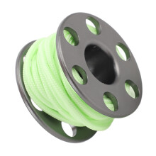 Pendente mini a bobina in lega di alluminio 0,6 oz grigio