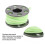 Pendentif mini-bobine, 16 g, alliage d'aluminium, gris 5