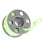 Pendentif mini-bobine, 16 g, alliage d'aluminium, gris 9