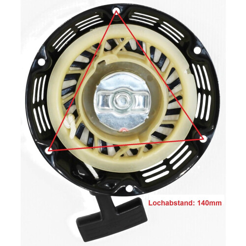 Pull Starter Set For 5.5-6.5 HP Petrol Engines Pulley Starter Recoil Starter 2