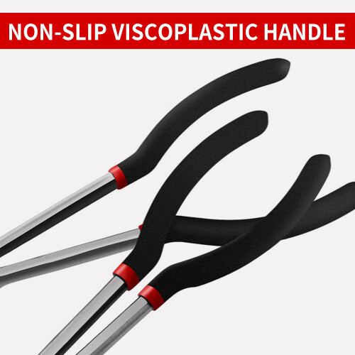 Pinze per candela d'accensione extra lunghe da 11'', 280mm, nere 1