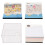 Santorini 3D Memo Pad 2x120mAh, 9x9x5 cm 1