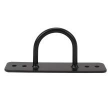Ancoraggio in ferro per corde da battaglia, portata 300 kg, da muro/soffitto