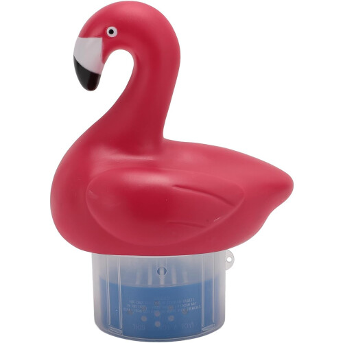 Pool Chlorine Float Small Tablet Float Floating Chlorine Dispenser Space-Saving For Pool Adjustable PVC Cute Bird 2