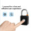 Cadenas à empreinte digitale IP65 argenté 20-Cap Tuya 5